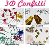 3D Confetti