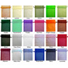 3 x 4 Organza Sheer Bags Solid Color