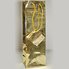 3 x 9.5 Tall Metallic Gold Gift Bag