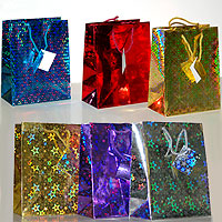 7 x 9 Holographic Gift Bags