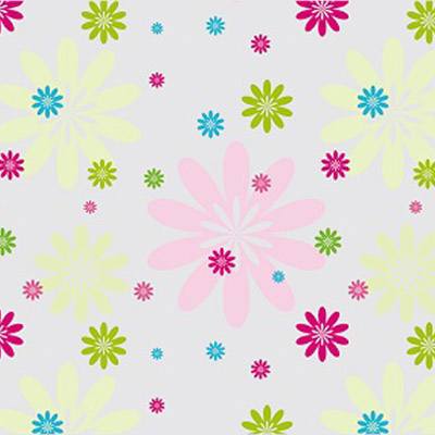 Spring Floral cellophane bag