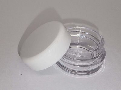 Container Round Clear Acrylic