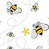 A Little Bit of Honey Bees Cellophane Roll 24 x 100