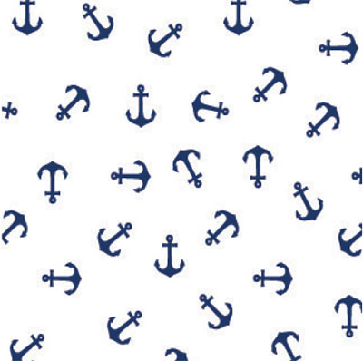 Anchors Away  3 x 7.5 inch Cellophane Bags