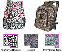 Back Packs with Prints