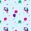 Confetti and Balloons Cellophane Roll 30 x 100