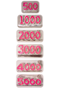 Bar Number Pins