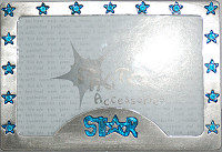 Blue Star Photo Frame