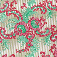 Lacy Design Red Green and Gold Cello Roll 24 x 50