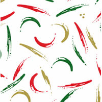 Christmas Paintstrokes Cellophane Roll 24 x 100