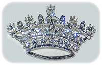 Pin Crown Queen Large Silver