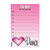 Dance Note Pads