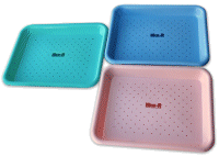 Easter Colored Trays