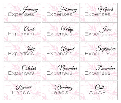 15 Expenses Labels