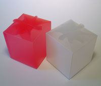 Boxes Frosted 3.5 x 4 inch