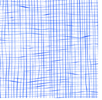 Funky Blue Grid Cellophane Roll 24 x 100