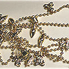 Gold Holiday Beads