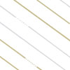 Gold and Silver Diagonal Lines Cello Roll 24 x 50