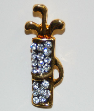 golf club pin