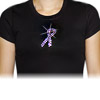 Pink Ribbon Hope Tshirt with Jewels