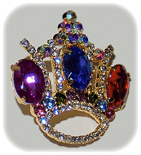 Pin Crown Multi Colors