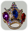 Pin Crown Multi Colors
