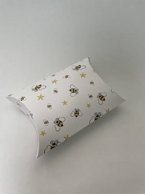 Little Bees Yellow pillow boxes
