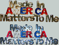 Made In America Pin