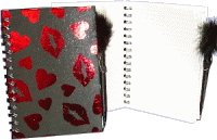 Lips Notebook and Pen Set