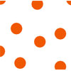 Orange Dots Cellophane Roll 24 x 100