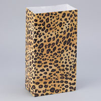 Party Paper Bags Leopard