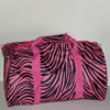 Pink Zebra Print Duffle Bag