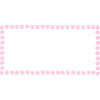 Pink Daisies Mailing Labels 2x4 inch
