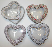 Fabric Heart Containers