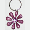 Purple Daisy Key Chain