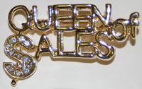 Pin Queen of Sales