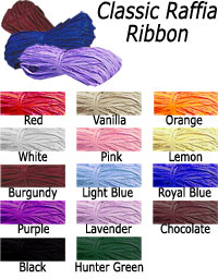 Classic Raffia Ribbon