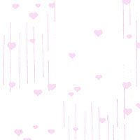 Raining Light Pink Hearts Cello Roll 24 x 50