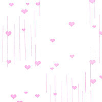 Raining Pink Hearts Cello Roll 24 x 50