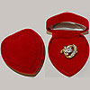 Boxes Red Heart Ring