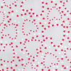 Red and White Hearts Cello Roll 24 x 50