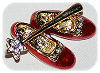 Pin Ruby Slippers and Wand