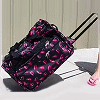 Rolling Duffle Bag - Lips Design
