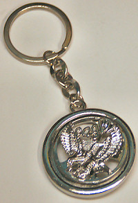 Spinning Eagle Key Chain
