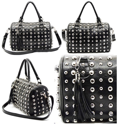 Buy LOV Black Embellished Sling Bag from Westside