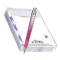 STRONG Notes in Acrylic Caddy