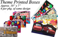 Gift Boxes with Printed Themes