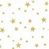Gold Stars 7 x 18 inch Cellophane Bags
