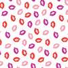 Multi Color Lips Cellophane Roll 24 x 100