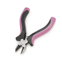 Wire Cutters with Pink Handles